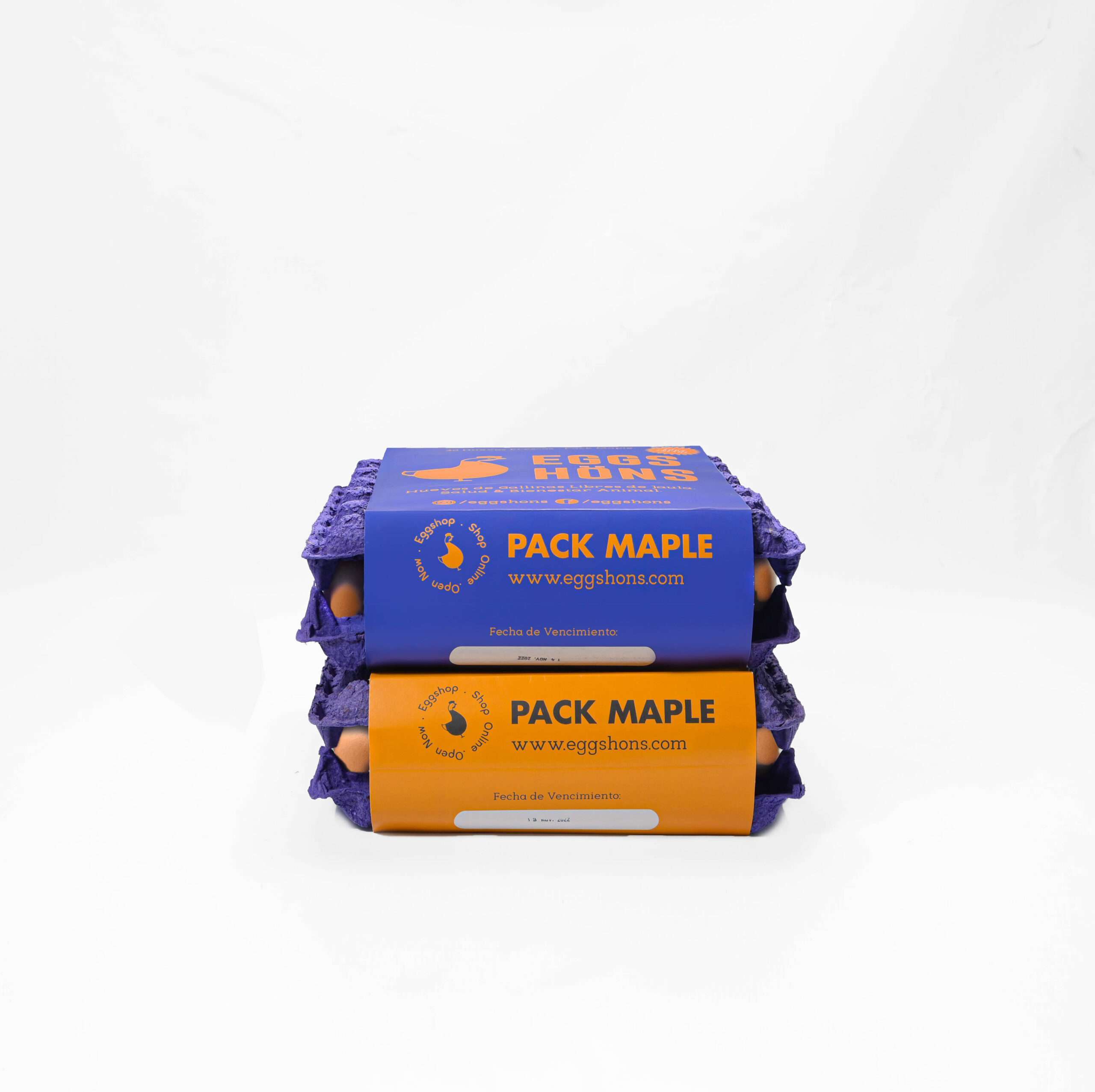 Pack Color 2 Maple de Huevos Eggs Höns - Imagen 2