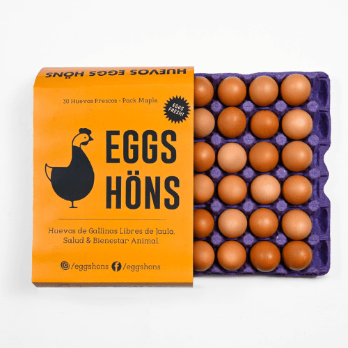 Pack Color 1 Maple de Huevos Eggs Höns